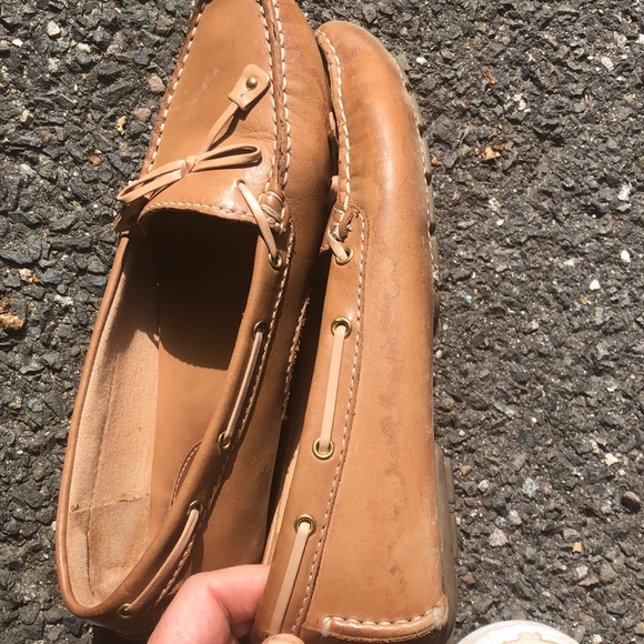 Tan Clarks women’s shoes - Picture 4 of 10
